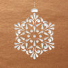contemprary snowflake coppe