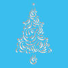 fruit tree fine light blue