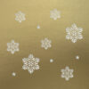 snowflake stars antique gol