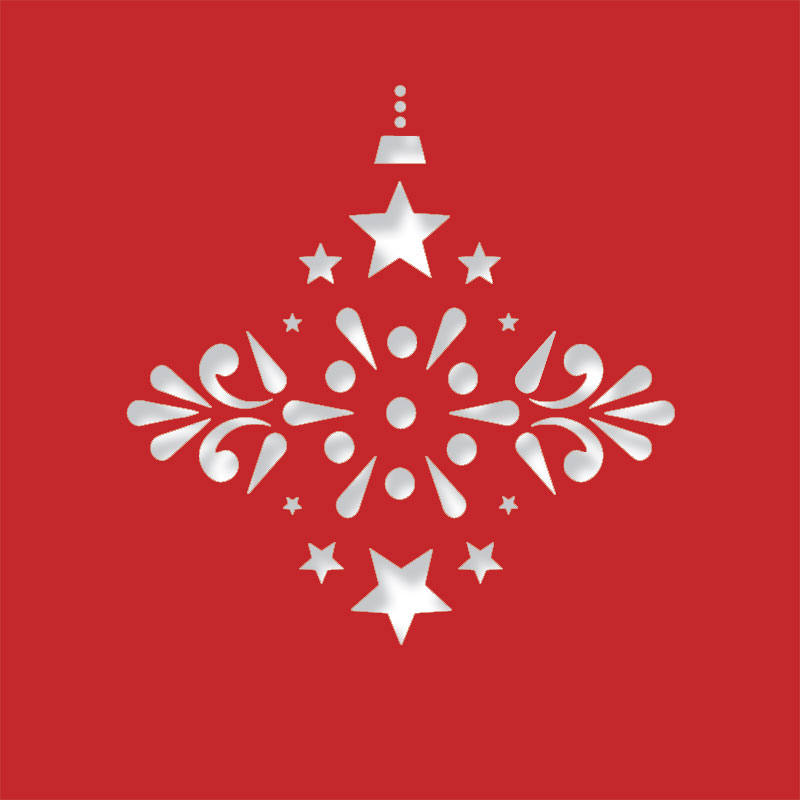 contemporary bauble bright