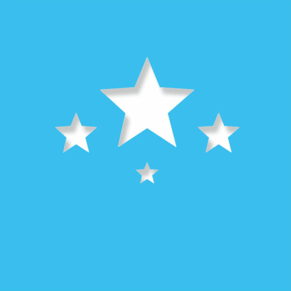 star shine light blue