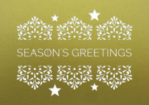laser greetings fine gold